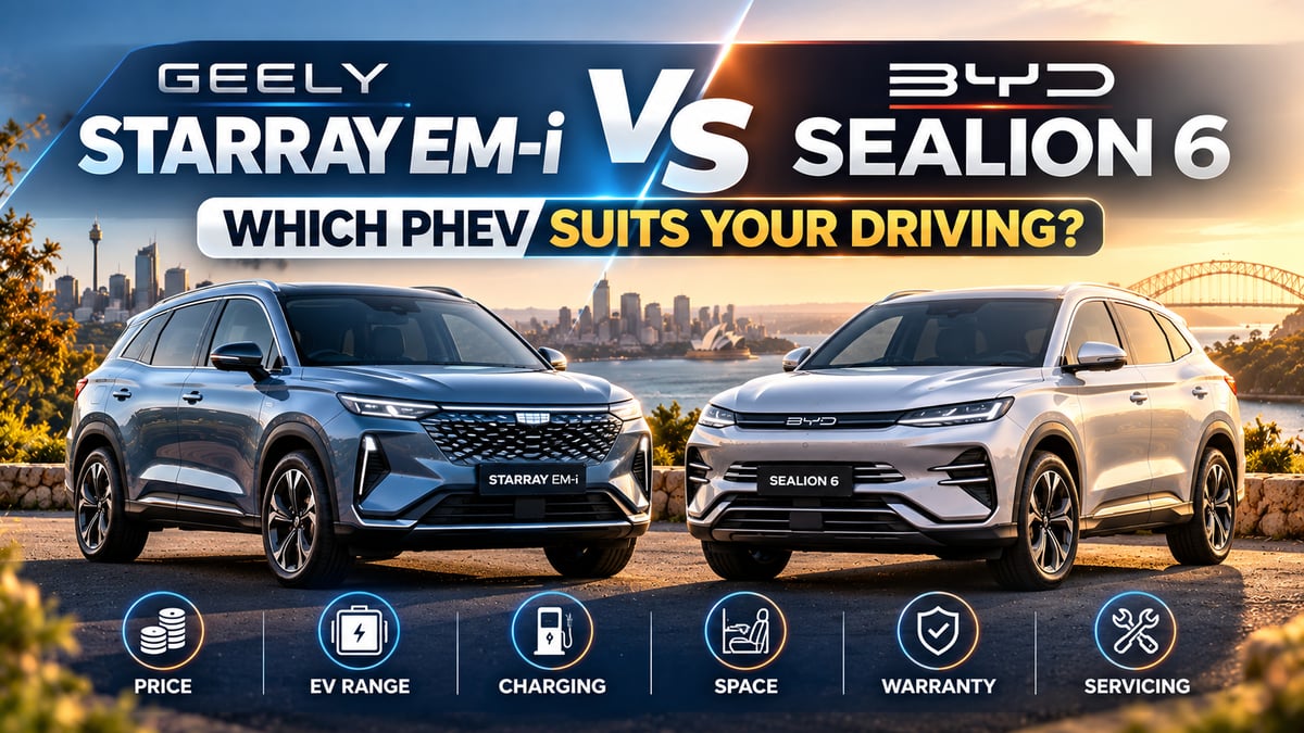Geely Starray EM-i vs BYD Sealion 6: Which PHEV Suits You