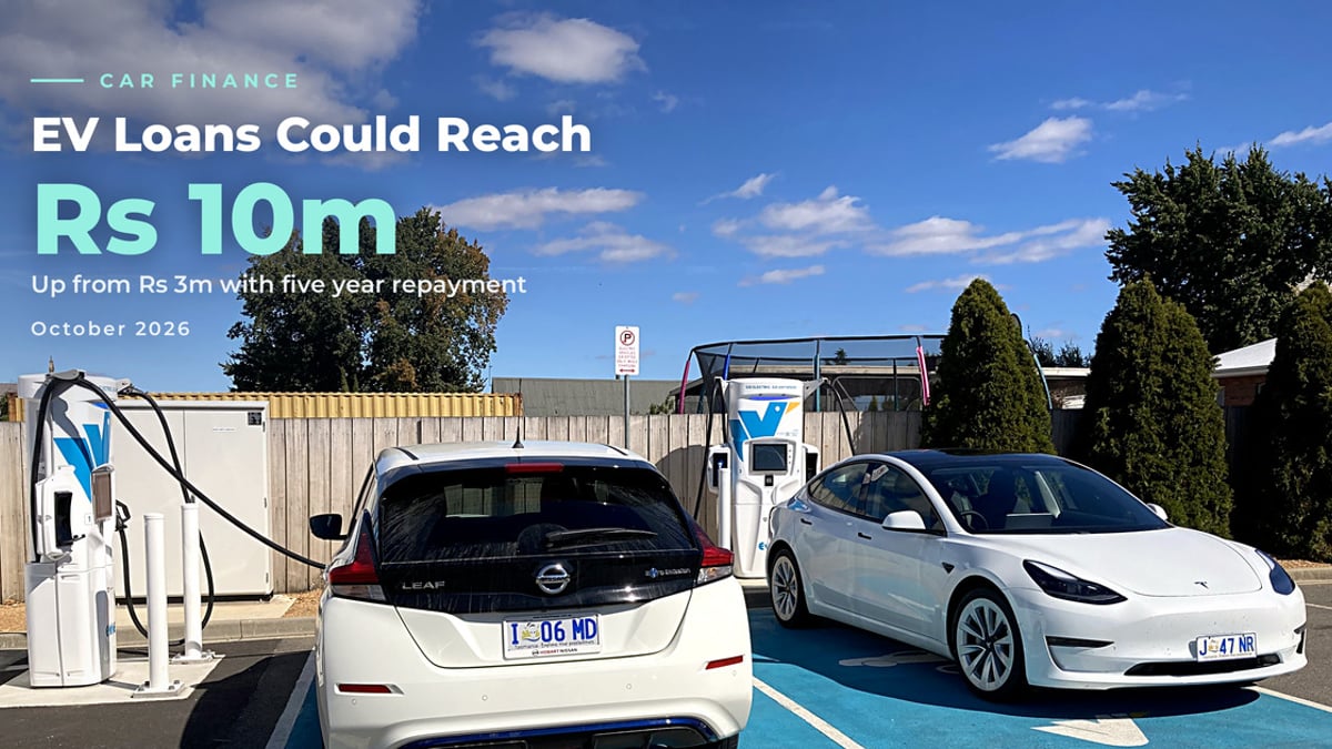 EV car financing limit raised to Rs 10 million in Pakistan