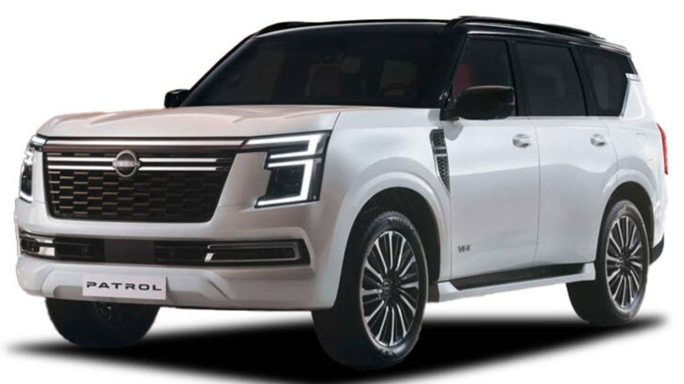 All-new Y63 Nissan Patrol front three-quarter view