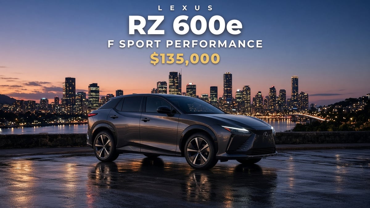 Lexus RZ 600e F Sport Performance