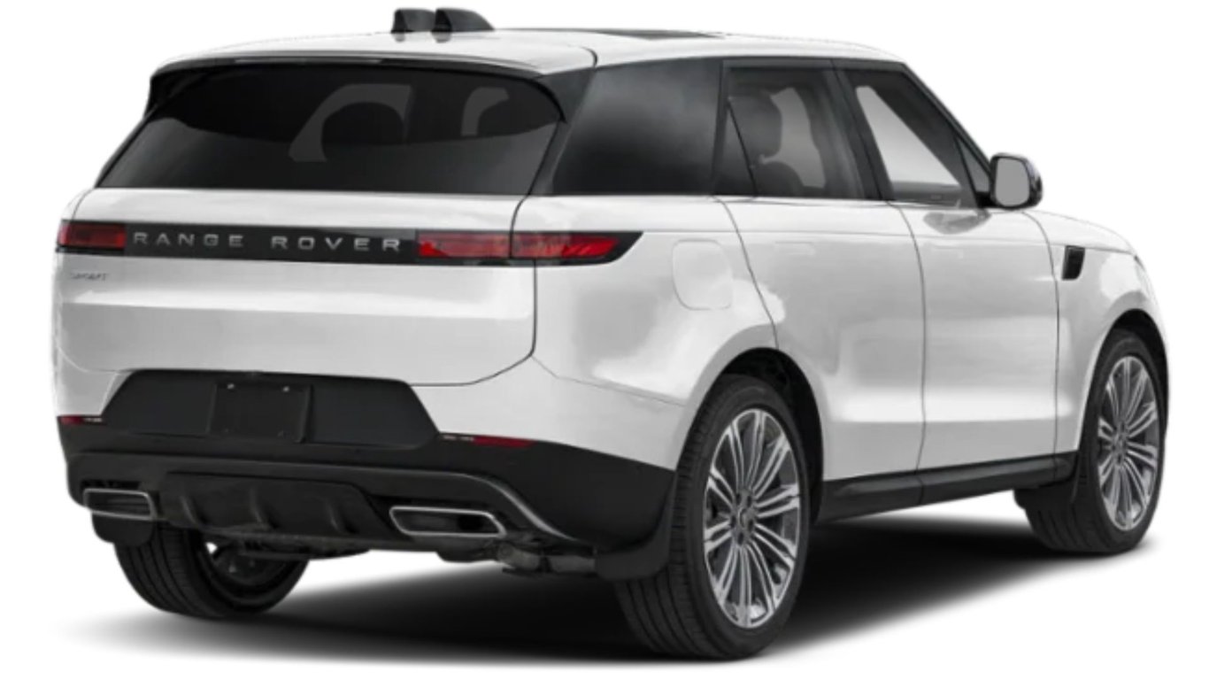 Range Rover Sport rear three-quarter view