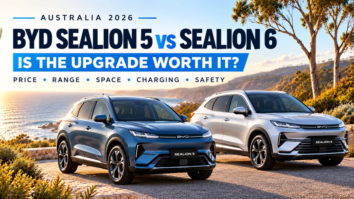 BYD Sealion 5 vs Sealion 6 Australia