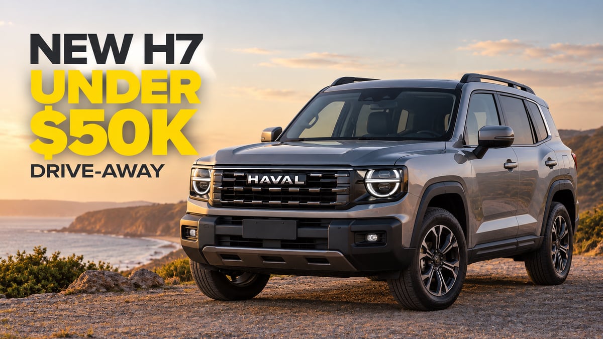 Featured image for New GWM Haval H7 hybrid and PHEV coming in October from under $50,000 drive-away