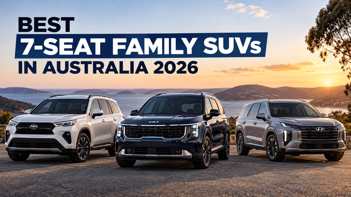 Featured image for Best 7-Seat Family SUVs in Australia 2026