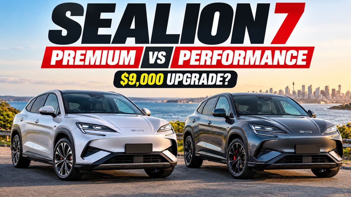 Featured image for BYD Sealion 7 Premium vs Performance Australia 2026, Is the $9,000 Upgrade Worth It?