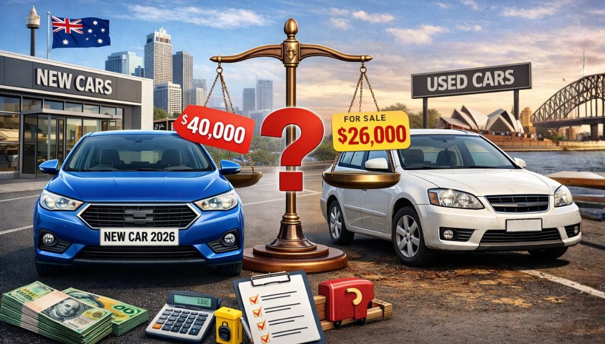 Featured image for Is It Cheaper to Buy a New or Used Car in Australia in 2026? Full cost breakdown
