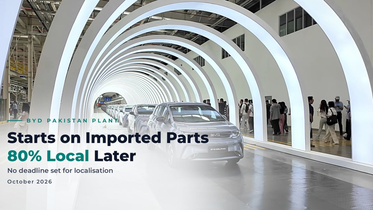 BYD car assembly plant and localisation plan