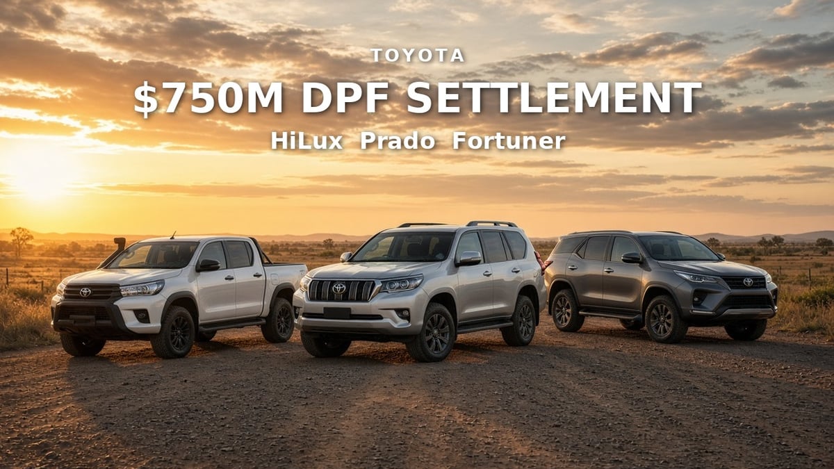 Toyota 750 million DPF settlement