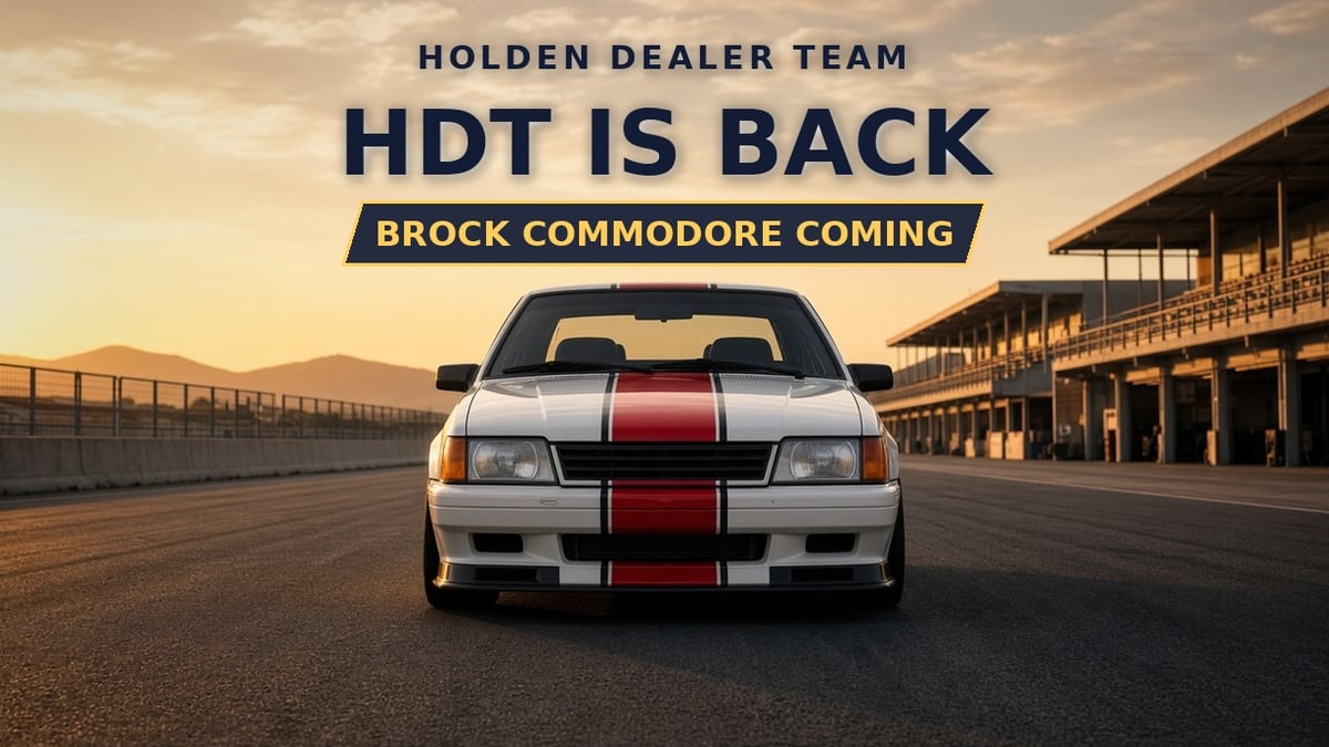 Holden Dealer Team Brock Commodore