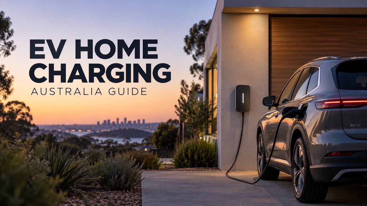 Featured image for EV Home Charging Guide Australia 2026: Costs, Speeds and Installation
