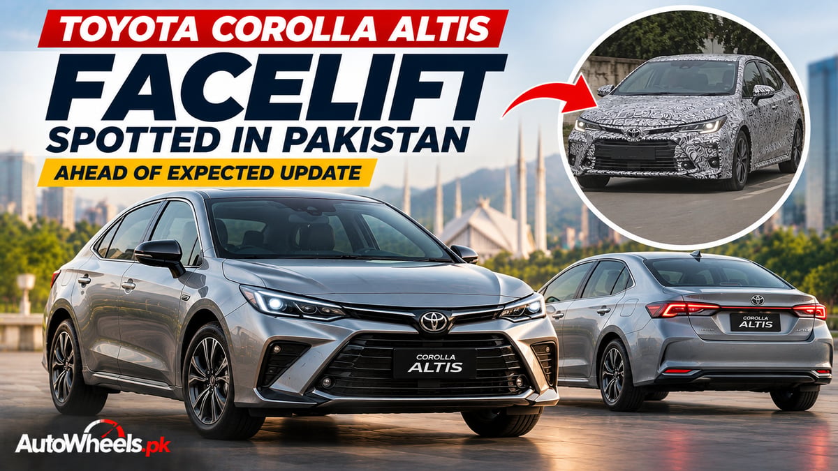 Featured image for Toyota Corolla Altis Facelift Spotted in Pakistan Ahead of Expected Update