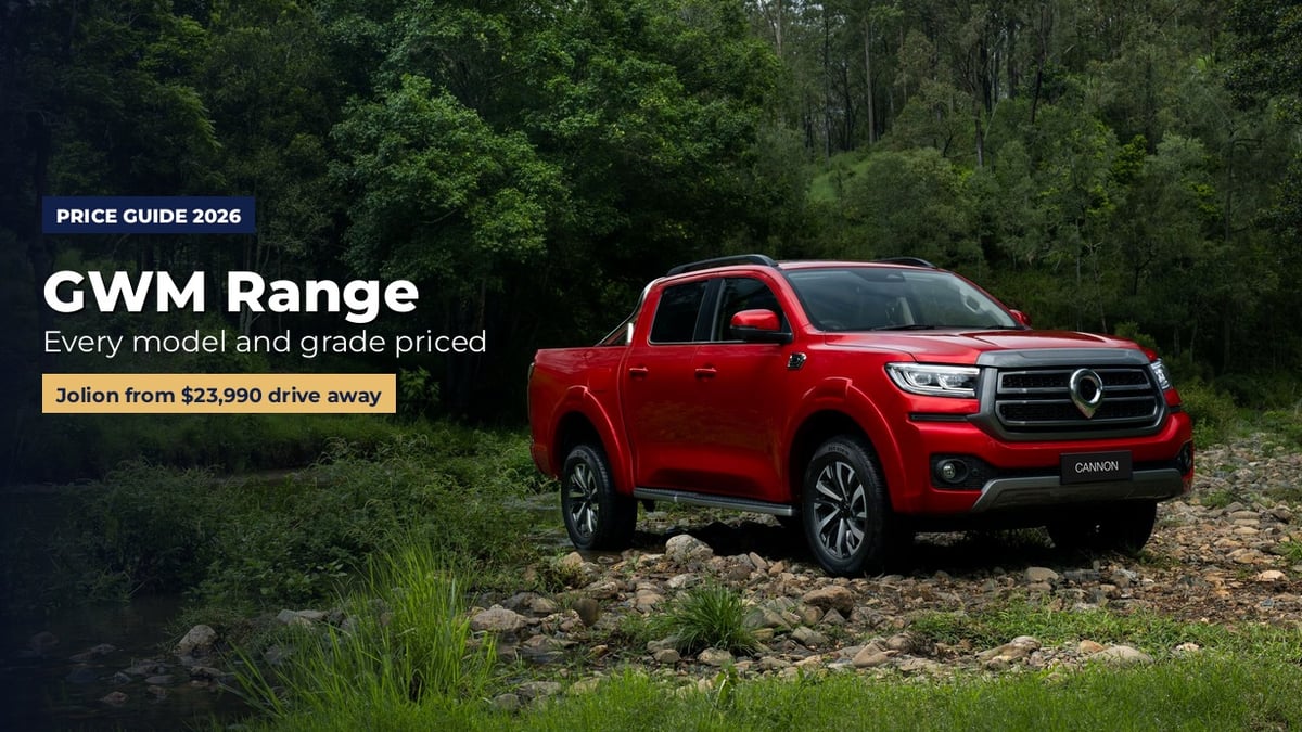 Featured image for GWM Range in Australia 2026: Haval Jolion, H6, H7, Tank 300 and Cannon Prices and Which One to Buy