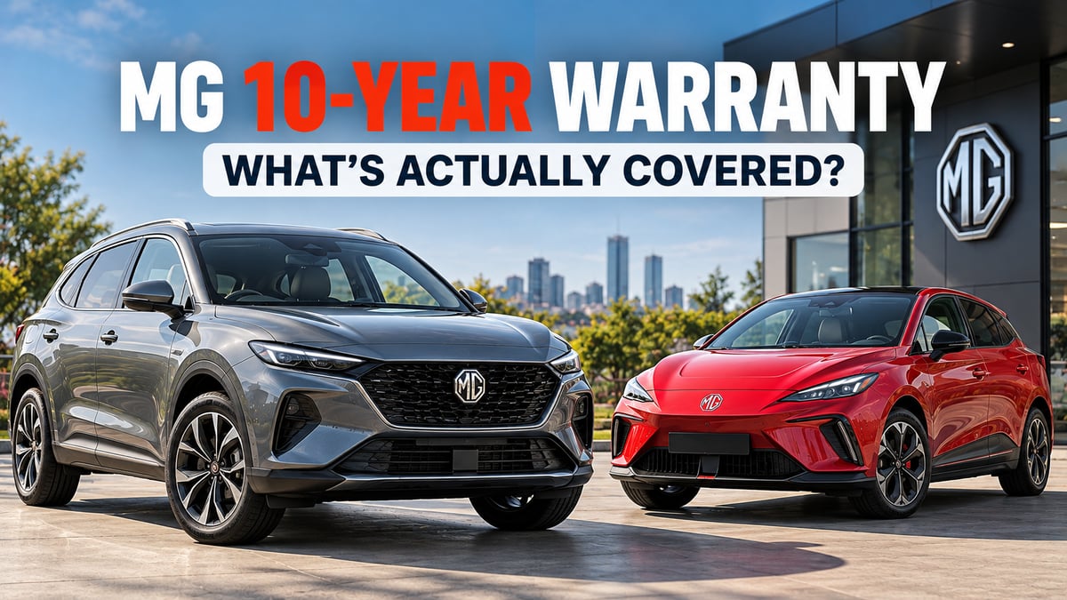 Featured image for MG 10-Year Warranty Australia Explained, Eligibility, Servicing Rules and Battery Coverage