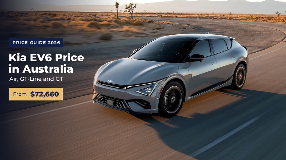 Featured image for Kia EV6 Price in Australia 2026: Air to GT, Specs, Range and What You Pay