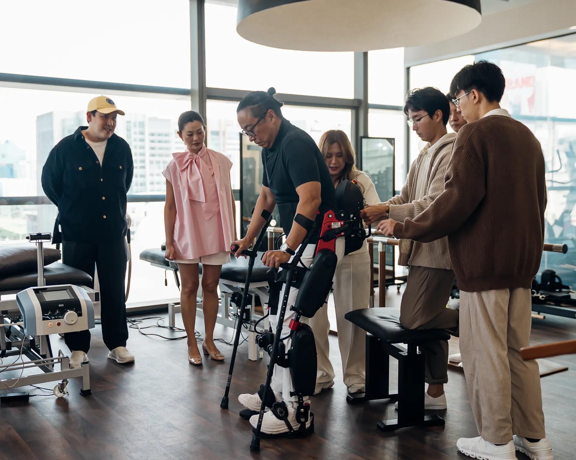 The atmosphere of the intensive rehabilitation programme at PYONG Rehabilitation