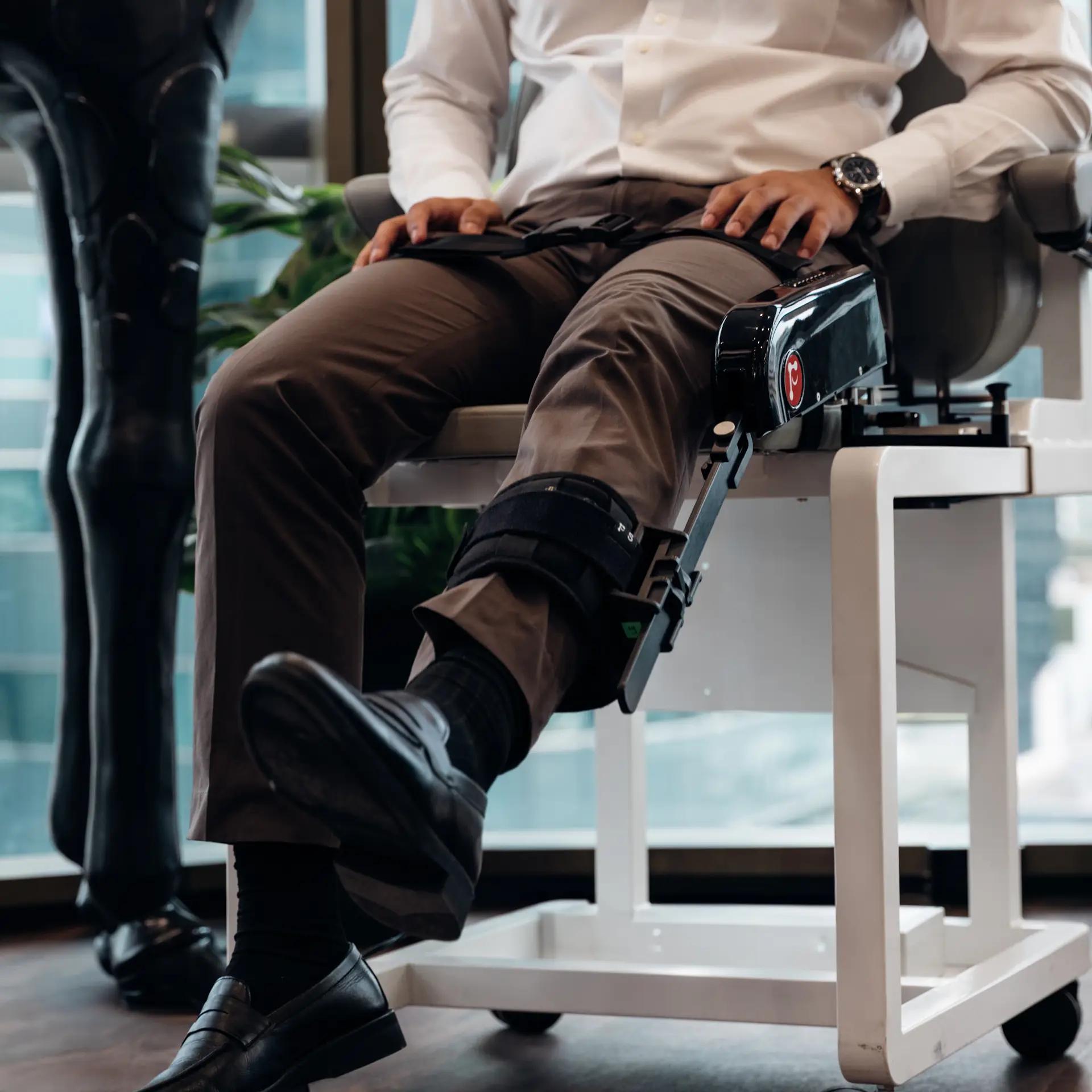 The rehabilitation technology used in the programme, machine 3