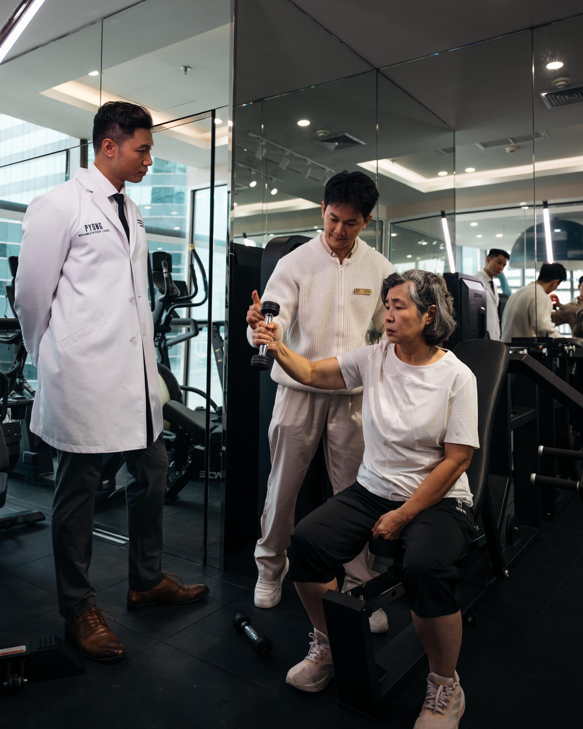 The spine and core rehabilitation programme at PYONG Rehabilitation
