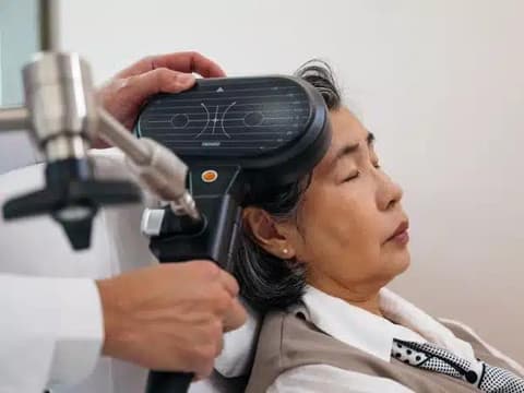 Transcranial magnetic stimulation tms