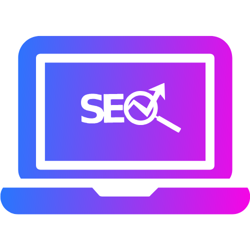 SEO icon gradient