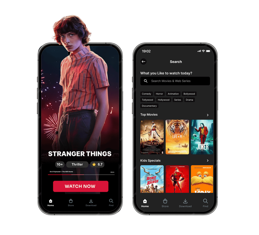 Netflix-style Platform Experience