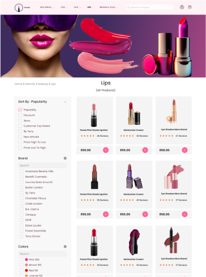 enterprise commerce platform fashion theme