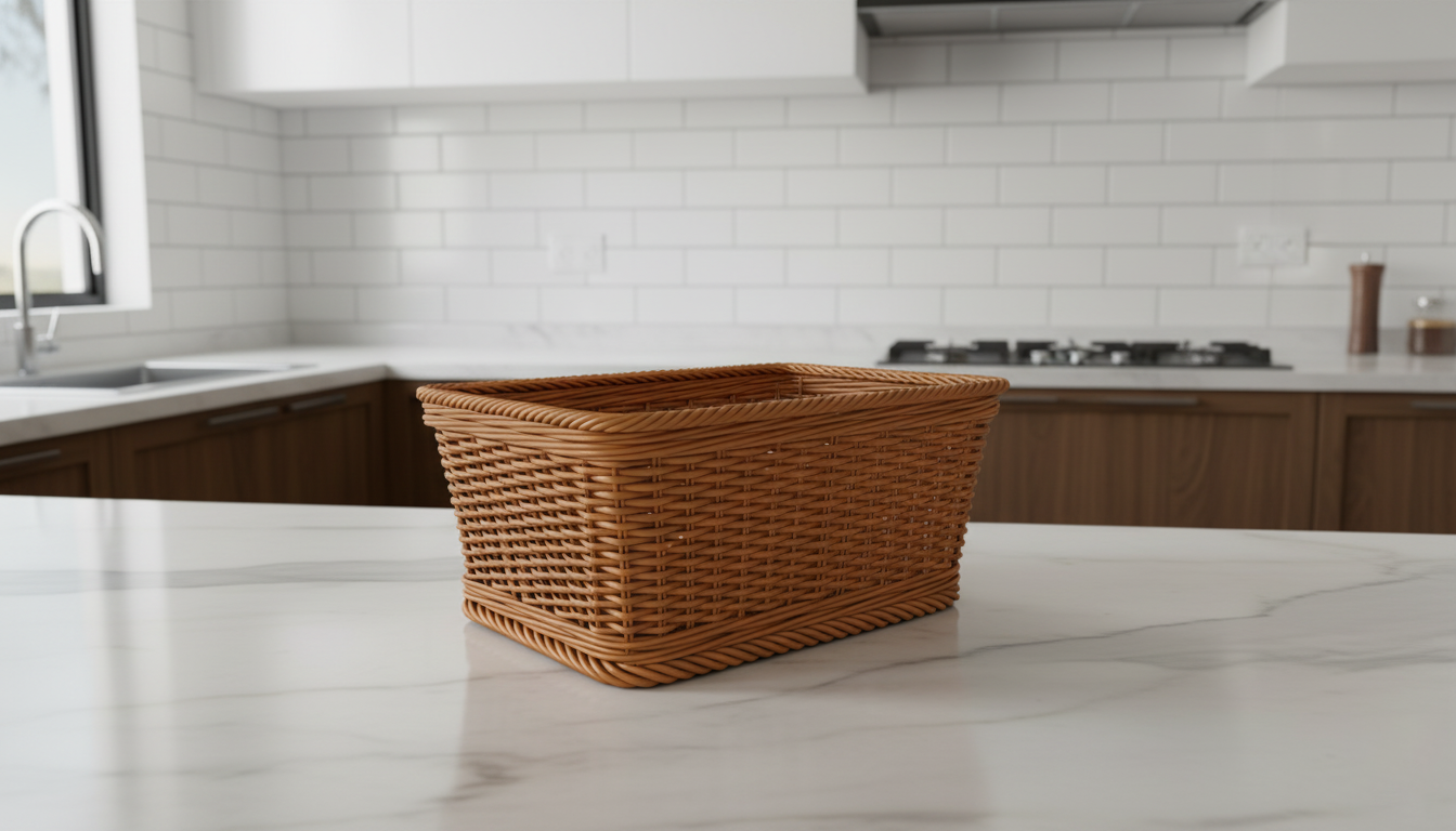 Kvalit Wicker Basket 3D Model