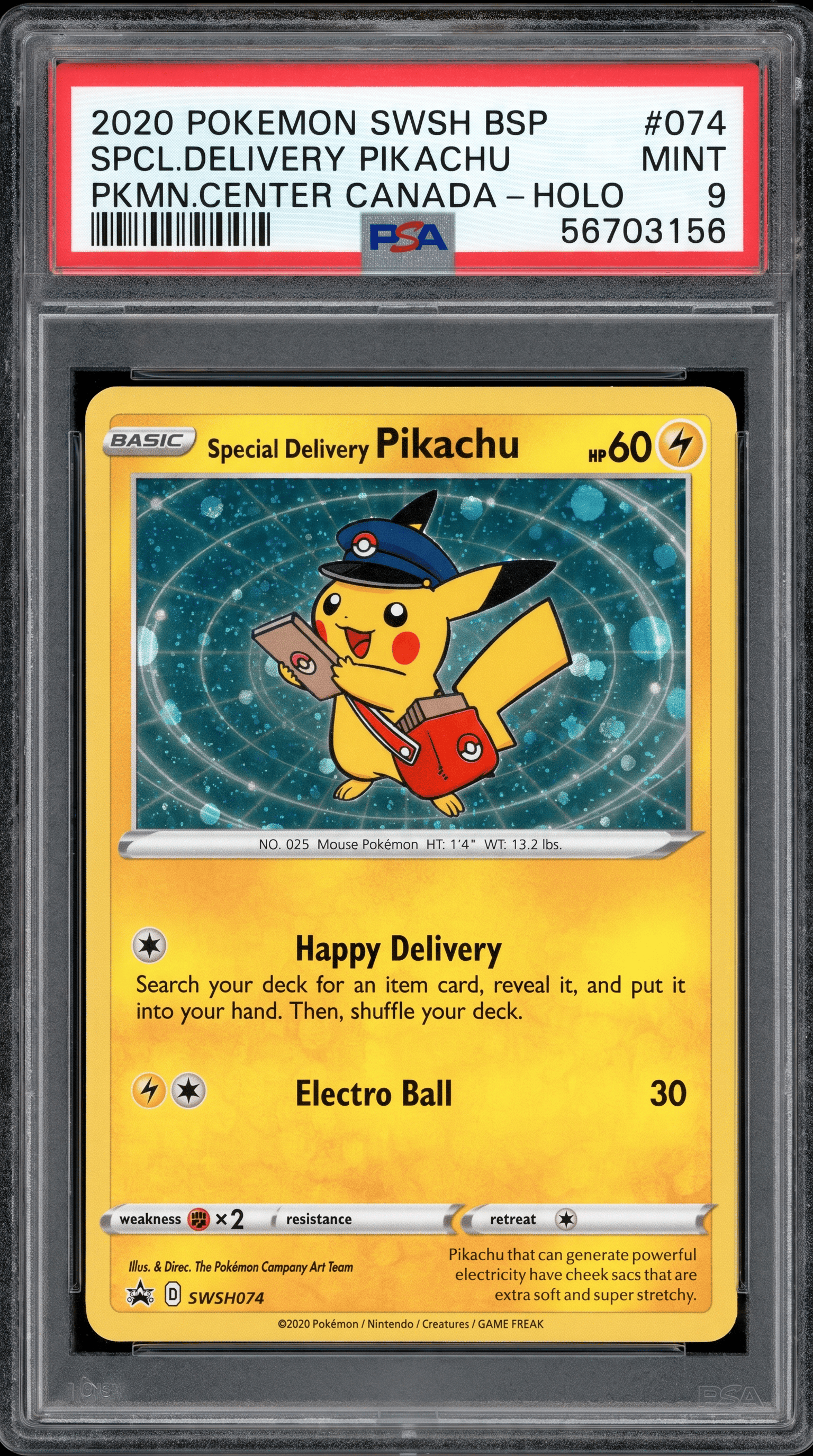 SPCL.DELIVERY PIKACHU