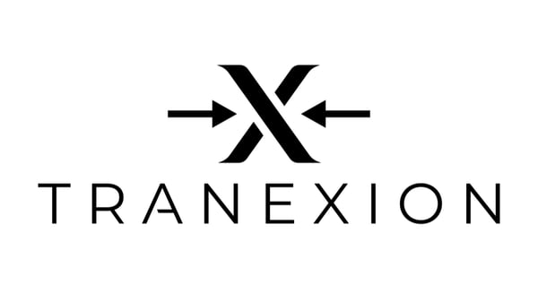 Slot #0021 naming-philosophy-tranexion: Logo symbolizing the transcendence of connection via X-factor. / [0021] 繋がりの超越を象徴するロゴ。TransとNectereに未知の変革（X）を宿す命名哲学。