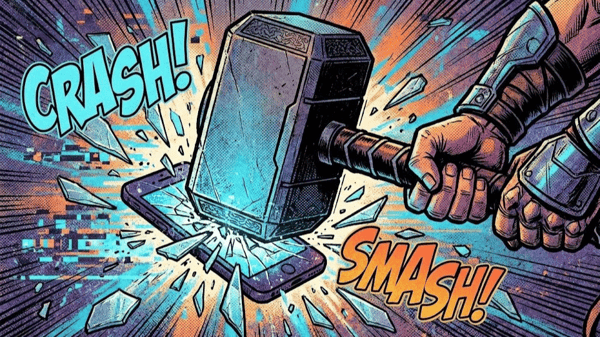 Slot #0029 post-smartphone-200-inch-liberation: Smashing the smartphone "jail" for 200-inch physical liberation. / [0029] post-smartphone-200-inch-liberation: スマホという牢獄を破壊し、200インチの身体的解放へ。