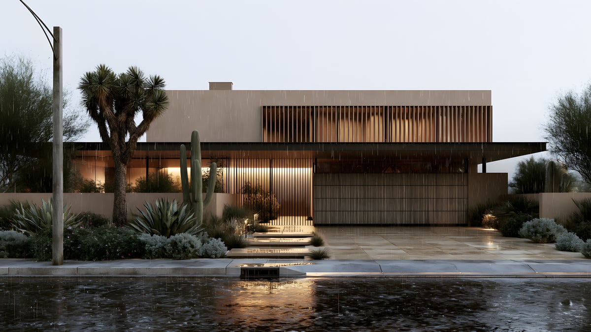 Shadow - Modern × Desert plateau — EXTERIOR