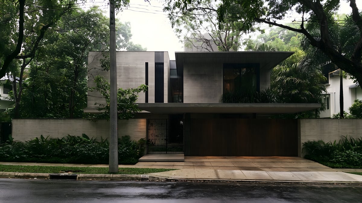 Shadow - Minimal × Tropical savannah — EXTERIOR