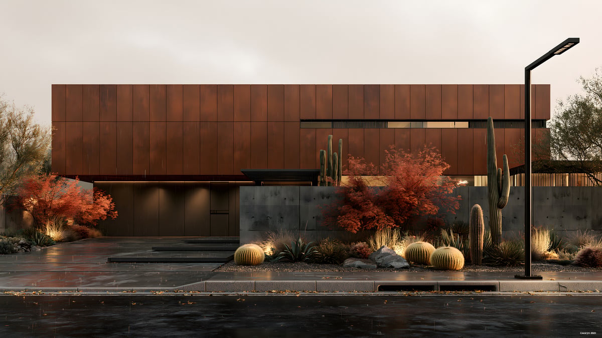 Shadow - Minimal × Desert plateau — EXTERIOR