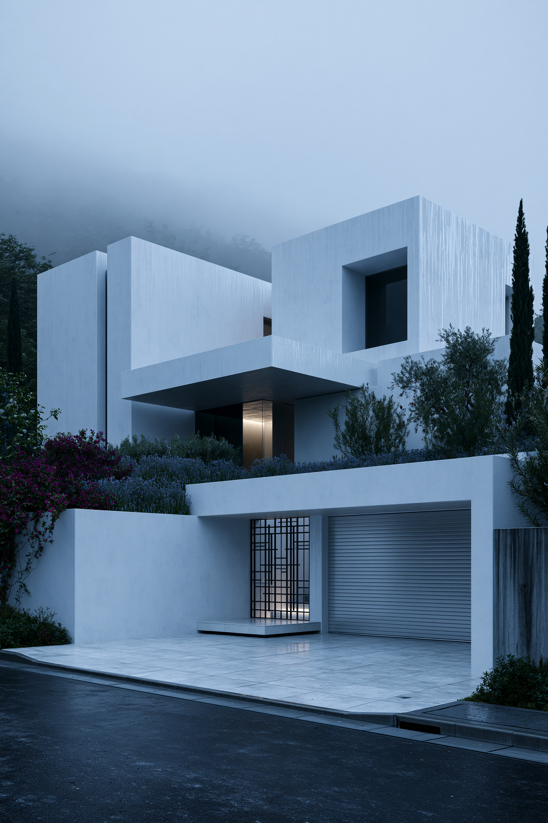 Shadow - Futuristic × Mediterranean — EXTERIOR