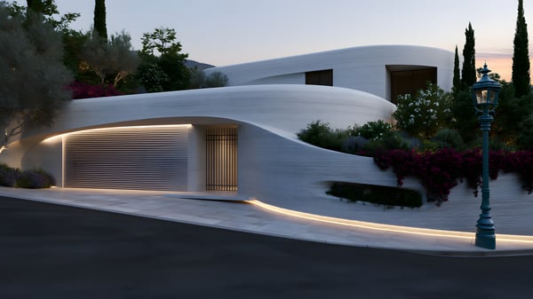 Organic - Futuristic × Mediterranean
