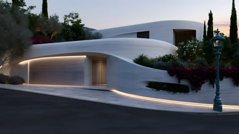 Organic - Futuristic × Mediterranean