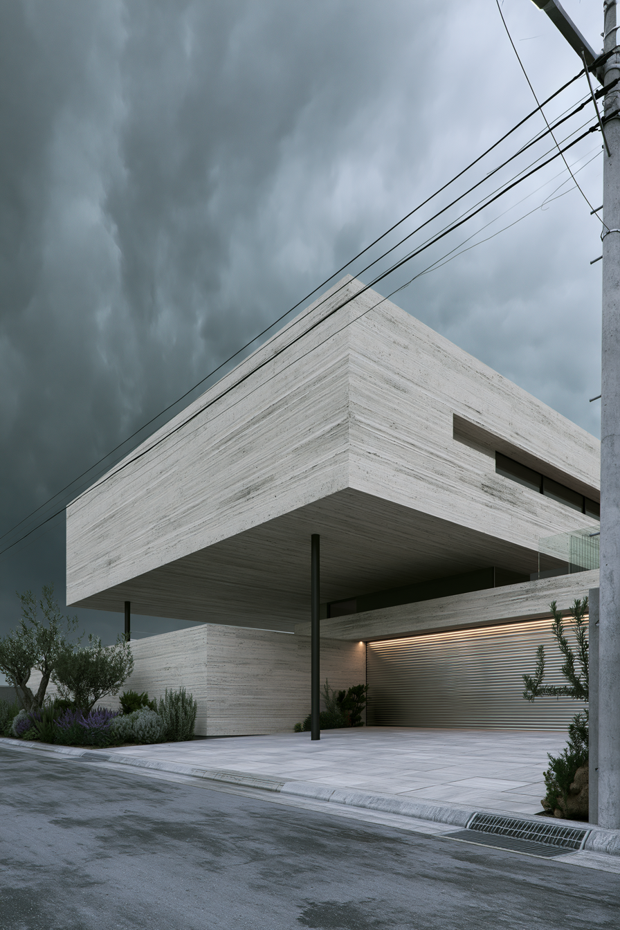 Gravity - Futuristic × Mediterranean — EXTERIOR