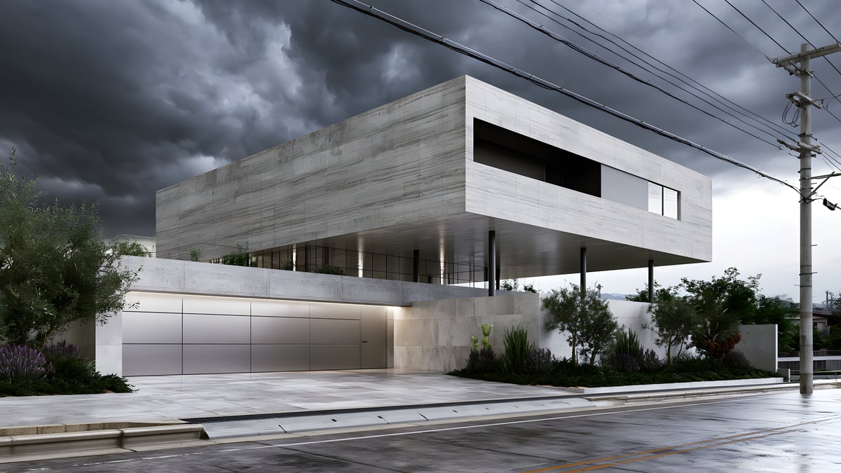 Gravity - Futuristic × Mediterranean — EXTERIOR