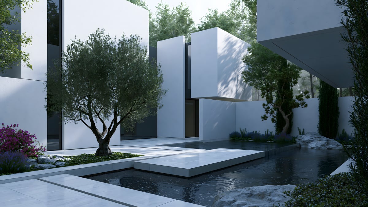 Shadow - Futuristic × Mediterranean — GARDEN