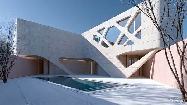 Texture - Futuristic × Mediterranean — GARDEN