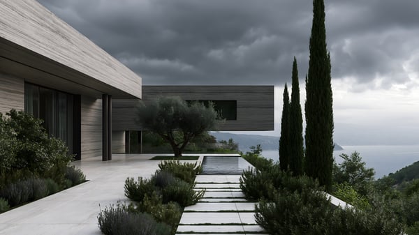 Gravity - Futuristic × Mediterranean — GARDEN
