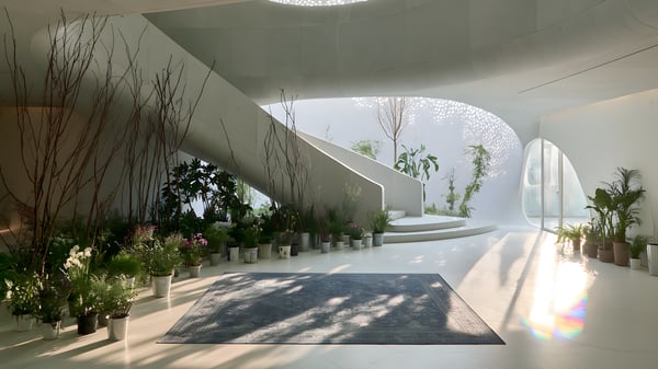 Fluidity - Futuristic × Mediterranean — GARDEN