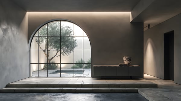 Shadow - Modern × Mediterranean — ENTRANCE HALL