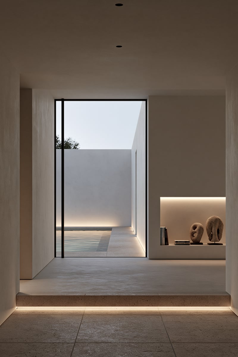 Daylight's Subtle Shadow — ENTRANCE HALL