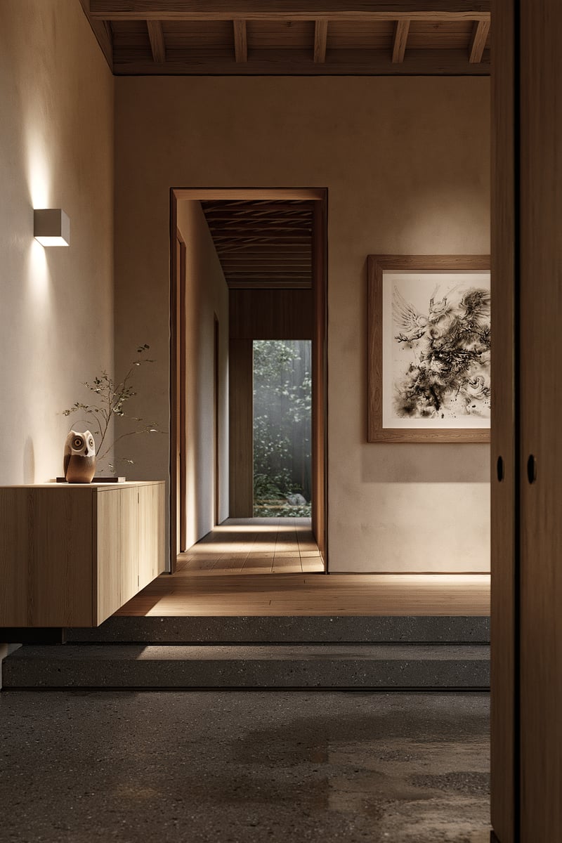 Daylight's Subtle Shadow — ENTRANCE HALL