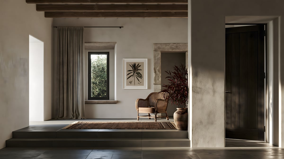 Shadow - Natural × Mediterranean — ENTRANCE HALL