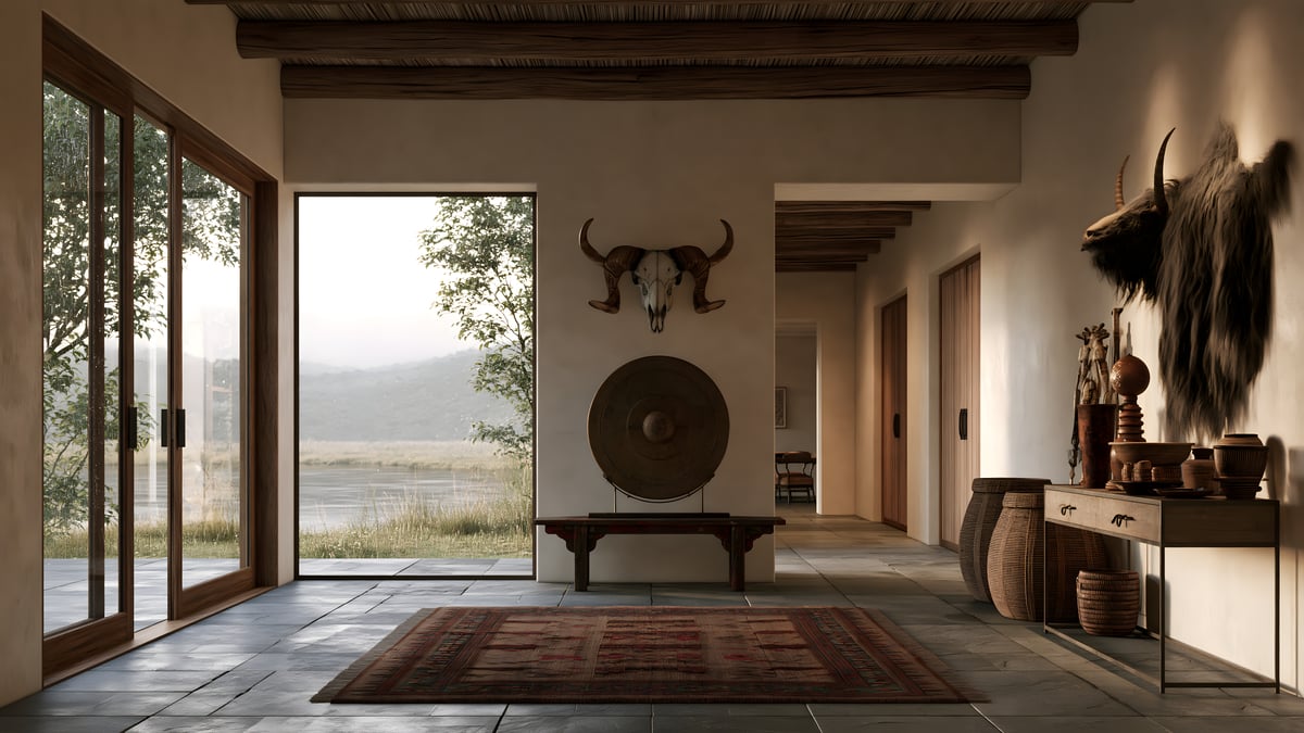 Shadow - Natural × Tropical savannah — ENTRANCE HALL