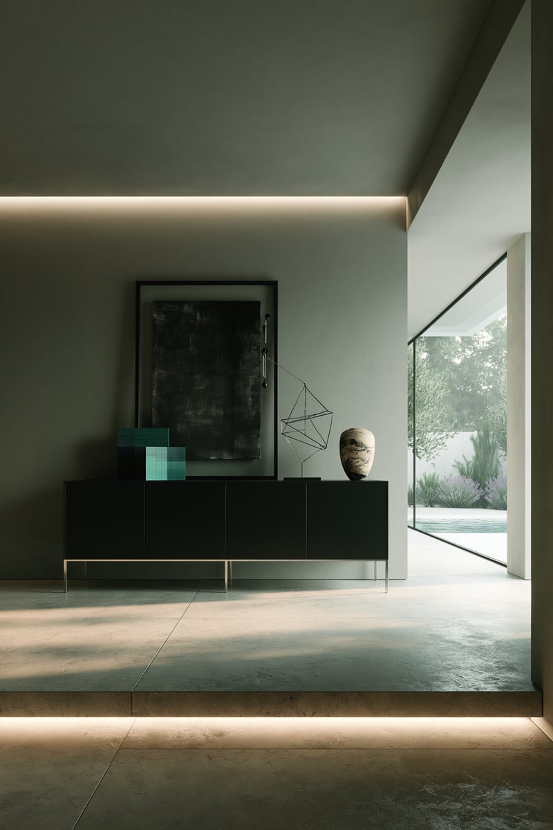 Daylight's Subtle Shadow — ENTRANCE HALL