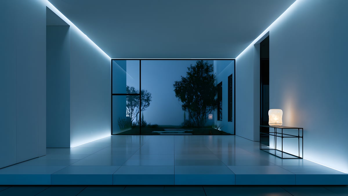 Light - Futuristic × Mediterranean — ENTRANCE HALL