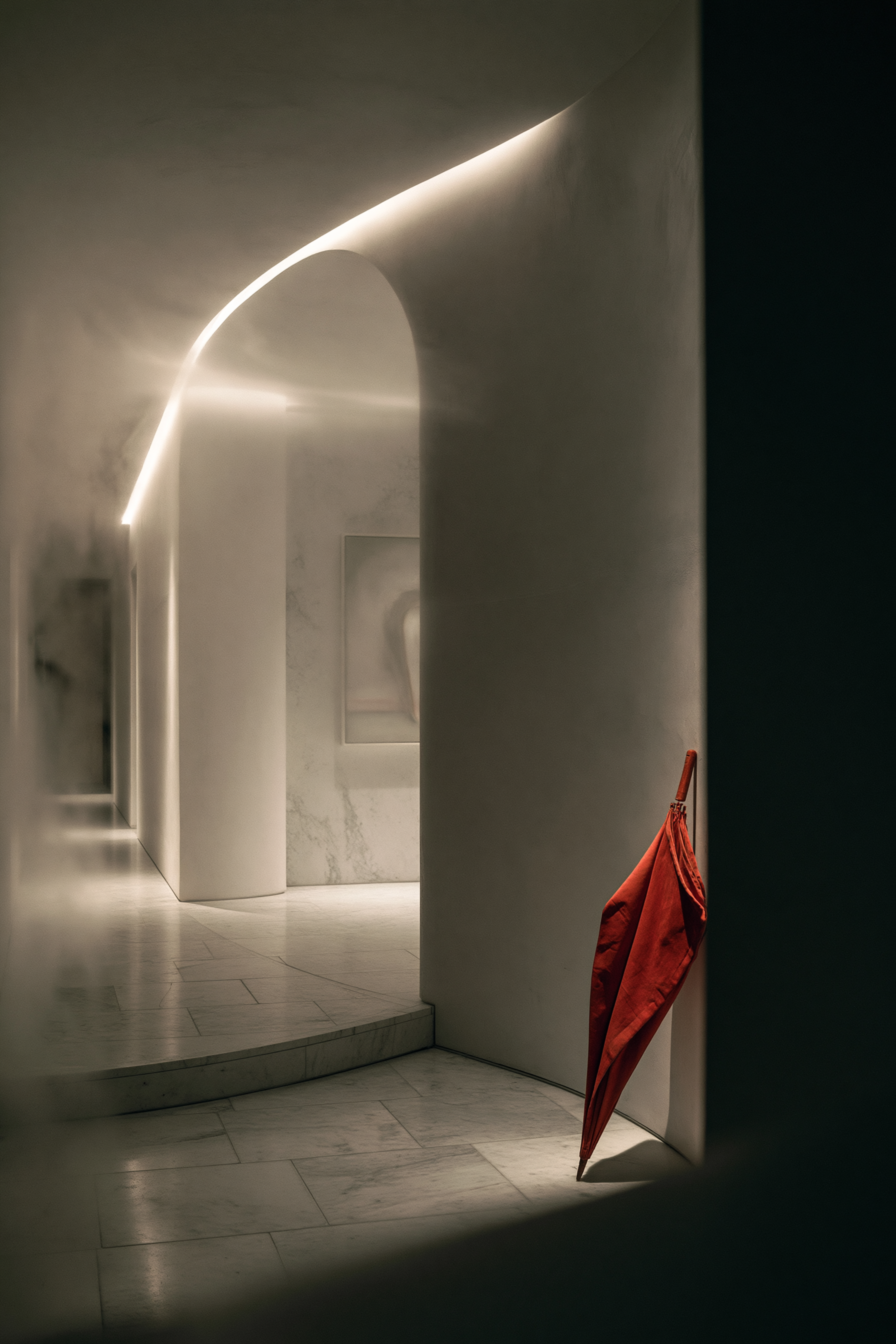 Reflection - Futuristic × Mediterranean — ENTRANCE HALL