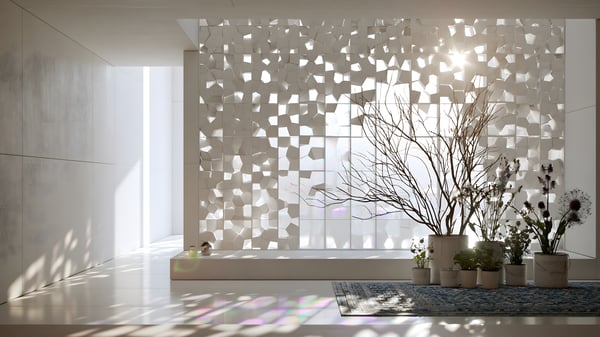 Fluidity - Futuristic × Mediterranean — ENTRANCE HALL
